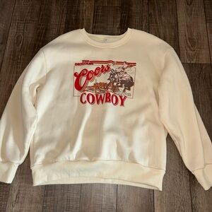 Cowboy Cream Sweater